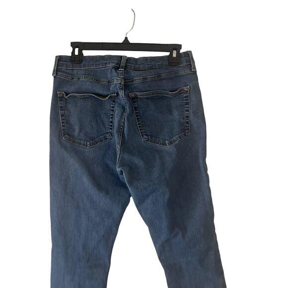 Topshop Women's Size 34 P Jamie Medium Wash Cropped Jeans - Picture 6 of 10